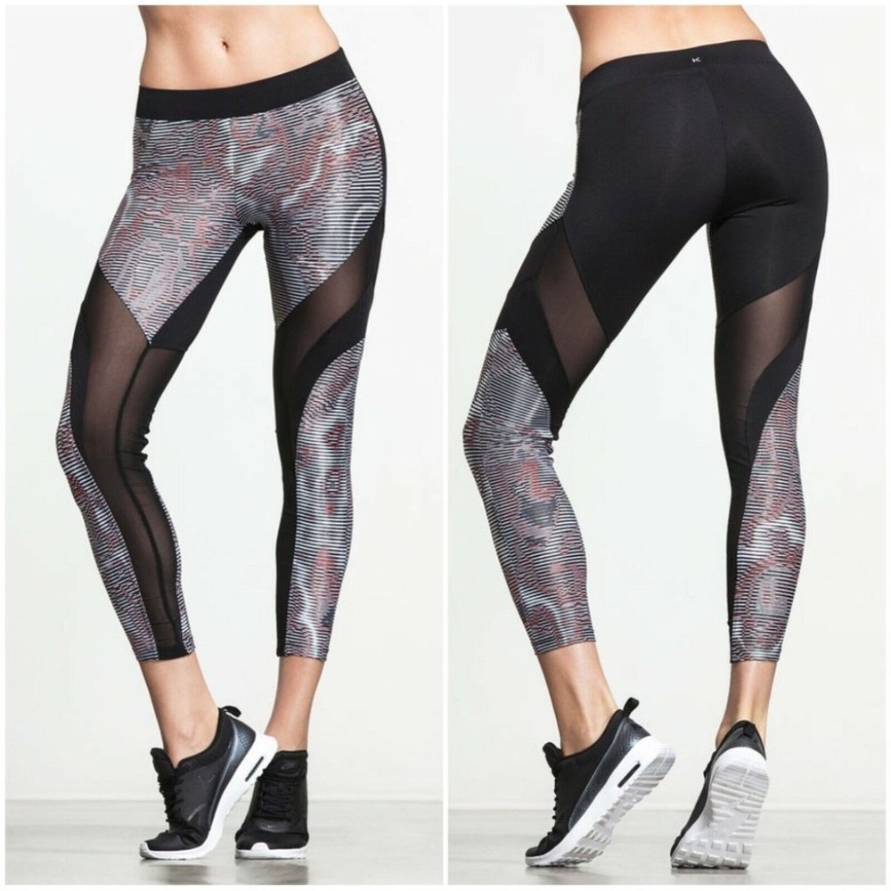 Koral Frame High Rise Leggings Sahara Black